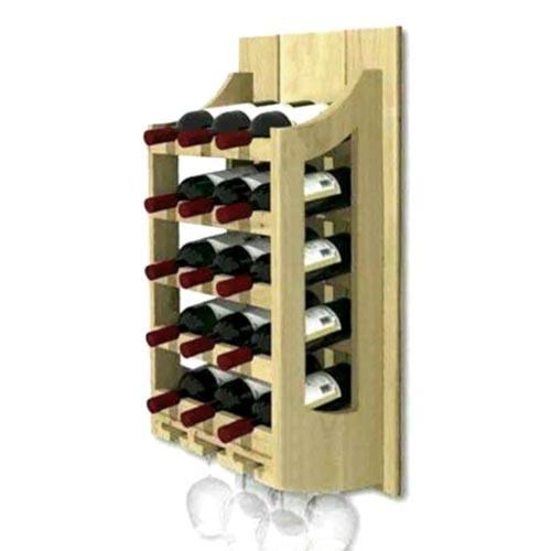 Полка для вина настенная из дерева Сантуар Бланже (ПНК-016701)
