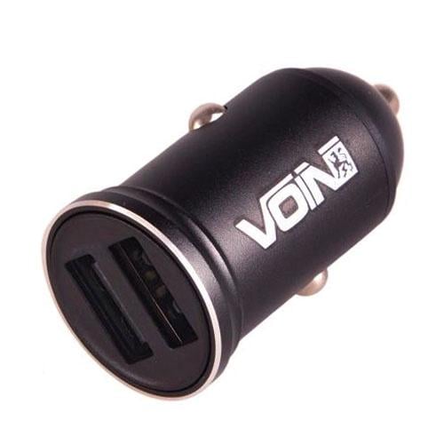 Автомобільний зарядний пристрій Voin C-31203BK 2USB 12/24-5V 3,1A (C-31203BK) - фото 1