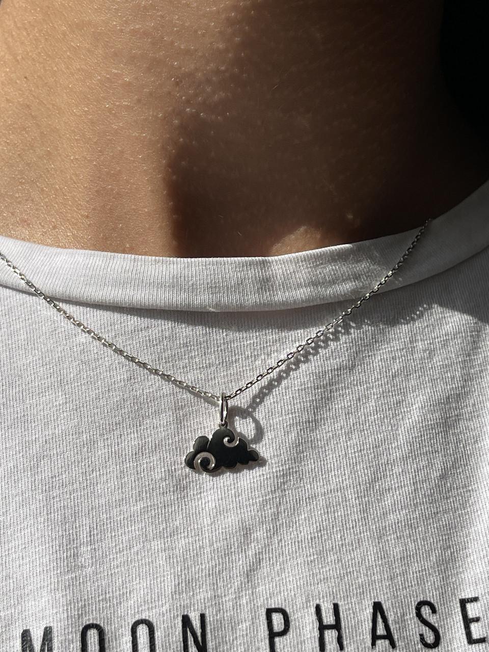 Підвіс срібло Хмаринка позолота 925 проба (2611023685)