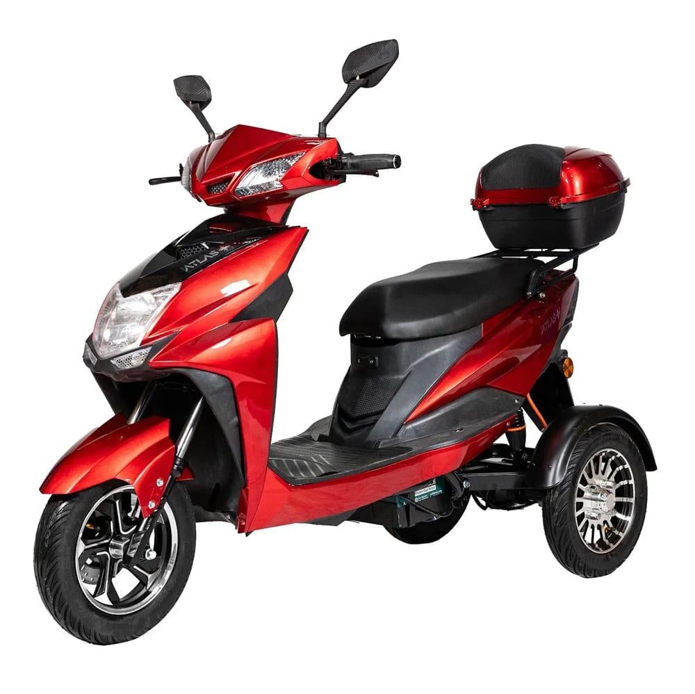 Электроскутер ATLAS Falcon Trike Box 1500W Red (26638199)