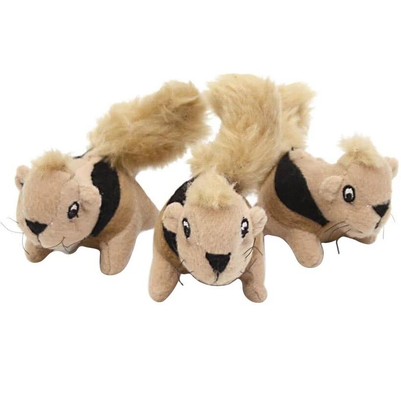 Игрушка интерактивная для собак OUTWARD HOUND Squeakin Squirrels 3 шт. (oh31012)