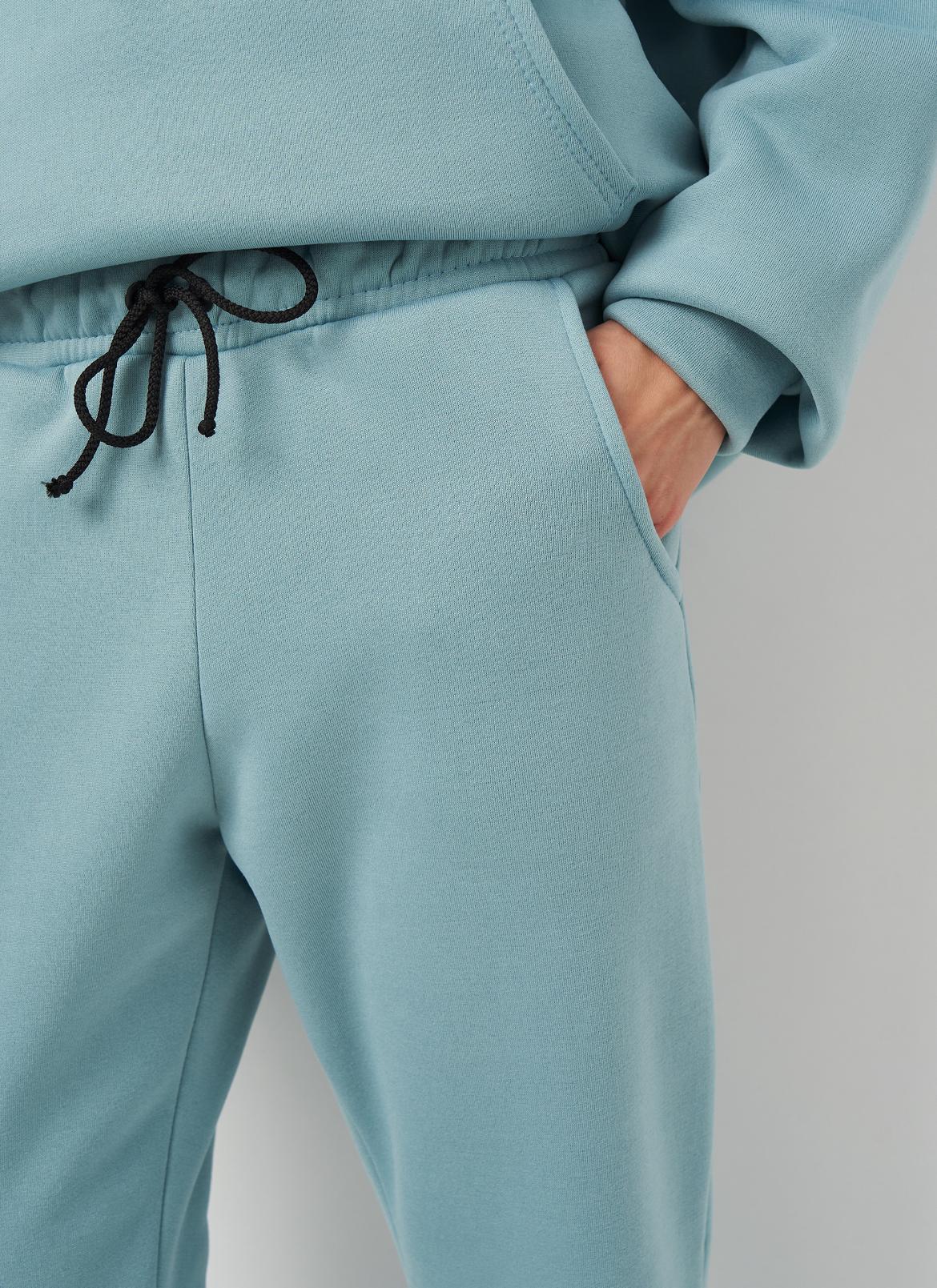 Спортивный костюм женский елана на флисе р. 52 Голубой (2287242570) - фото 6 Спортивный костюм женский елана на флисе р. 52 Голубой (2287242570) - фото 6