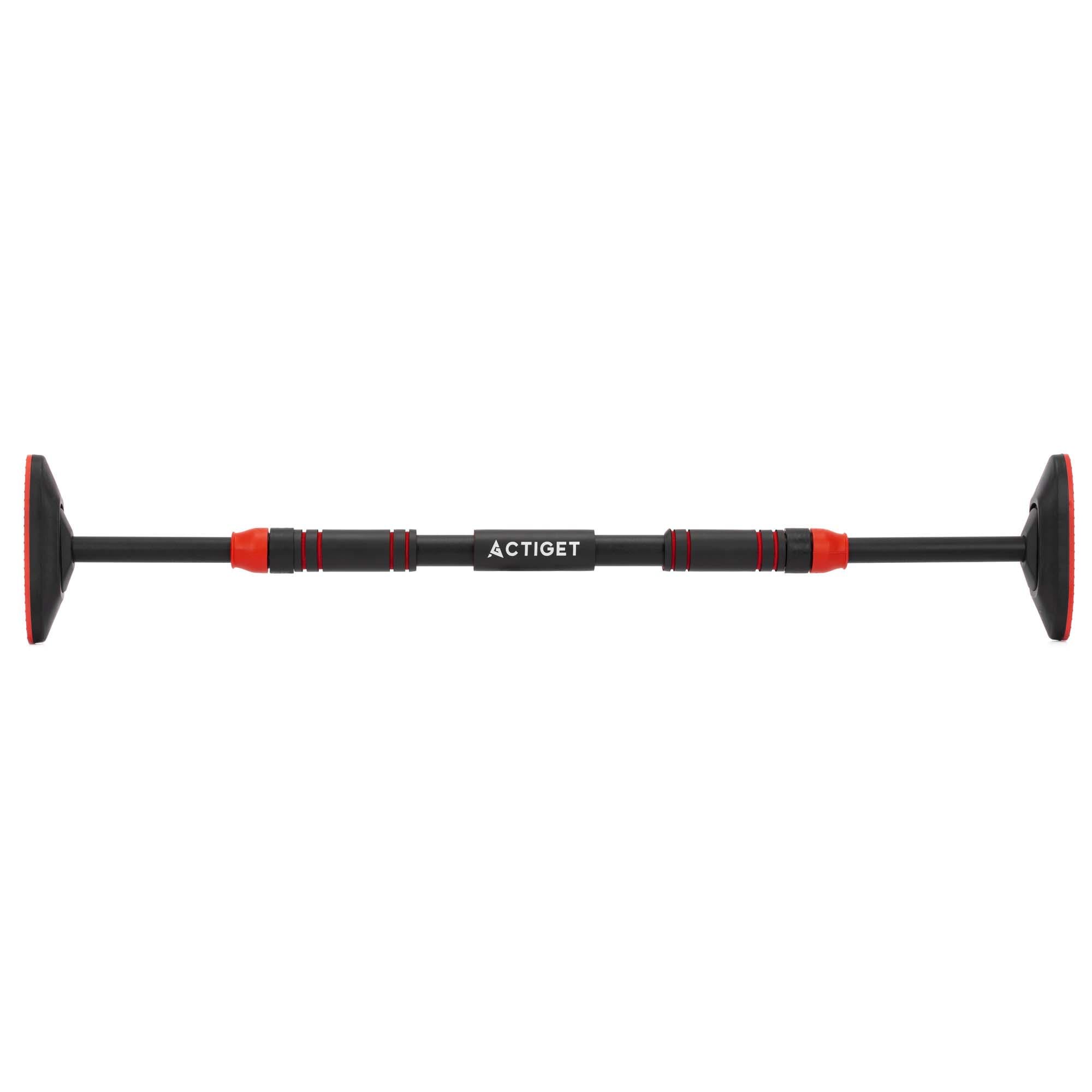 Турнік розсувний Actiget ACT0168 72-105 см Black/Red