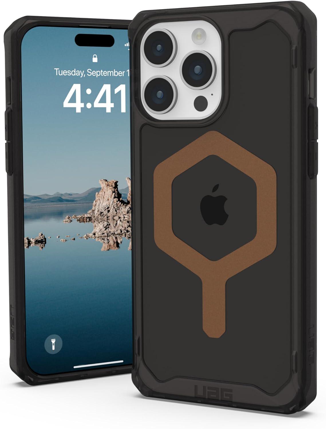 Чохол накладка для телефону UAG Plyo Magsafe Apple iPhone 15 Pro Max Black/Bronze - фото 2