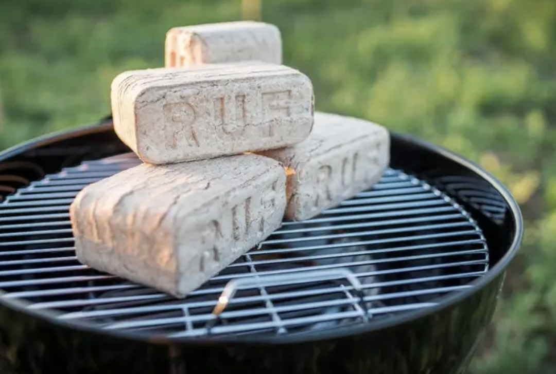 Брикеты топливные RUF для котла в термопленке прессованные древесное ЭКО топливо 1 тонна