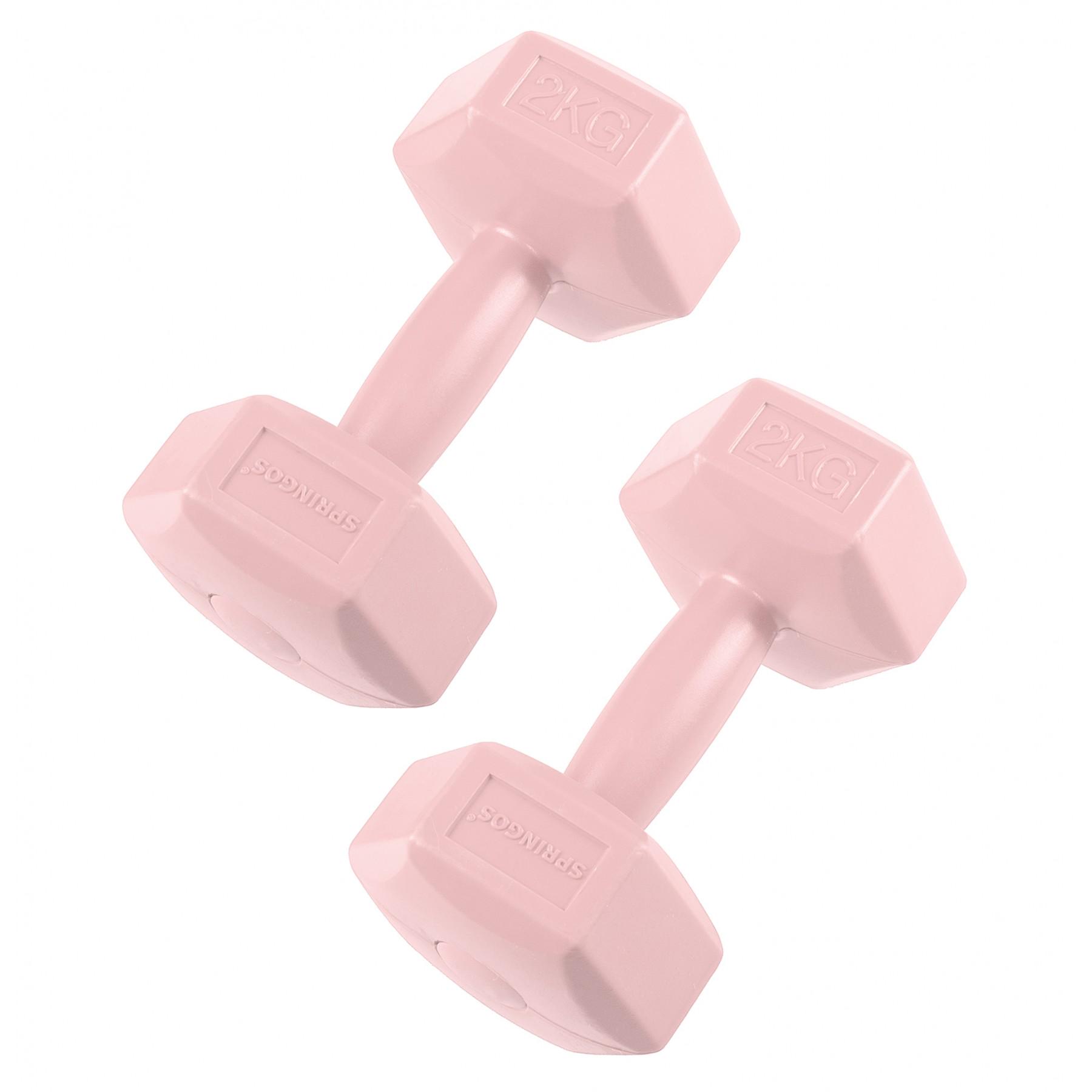 Гантели Springos Hex 2 кг 2 шт. (FA1063) - фото 1