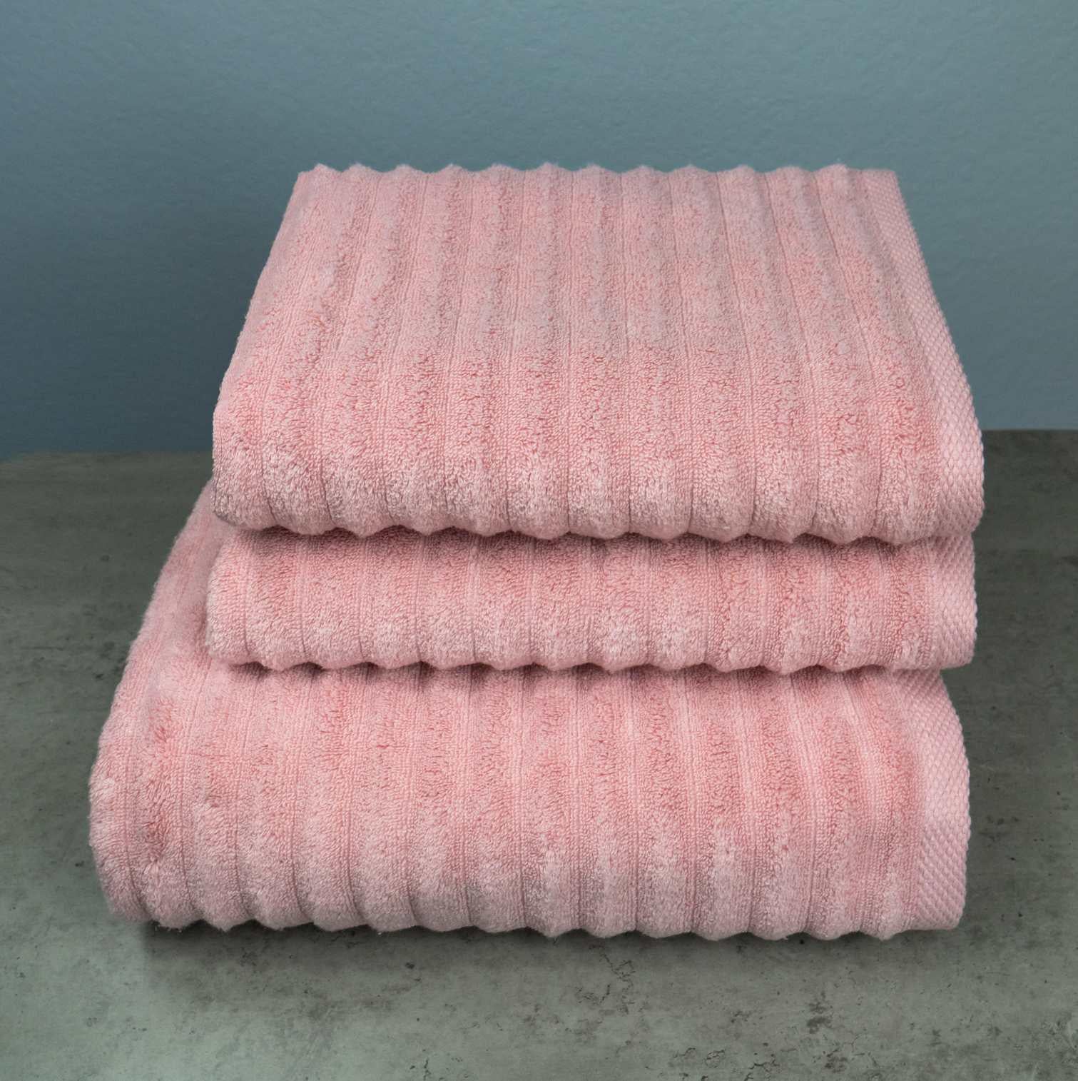 Набор полотенец GM Textile Зеро Твист 3 шт. Розовый (550-k-zt-pink)
