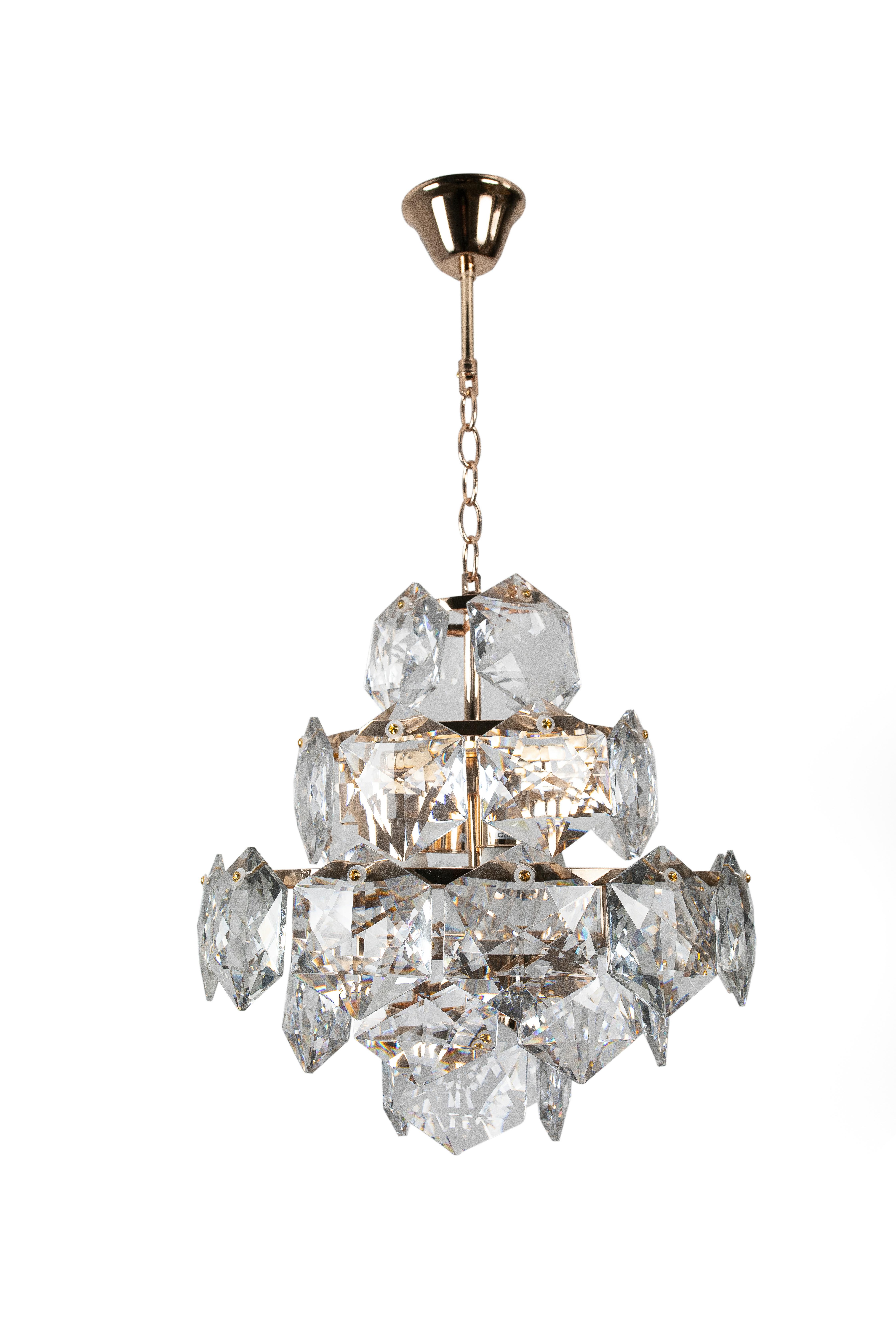 Люстра хрустальная Sirius B E1762/4 на 4 лампочки (000023423)