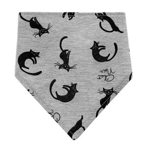 Слюнявчик-шарф Akuku Котик 20х15 см (A1502)