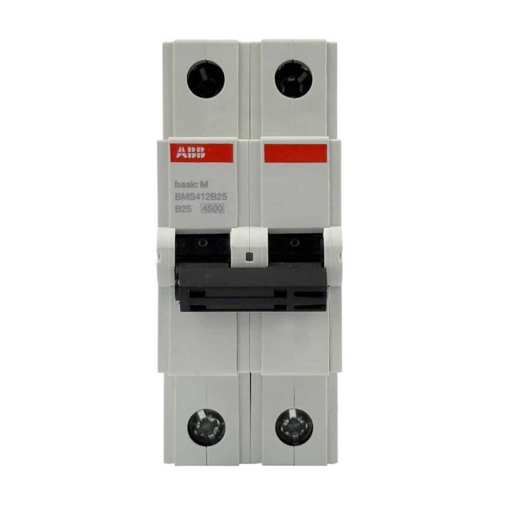Автоматический выключатель ABB basic M 2P B25 (2CDS642041R0255)