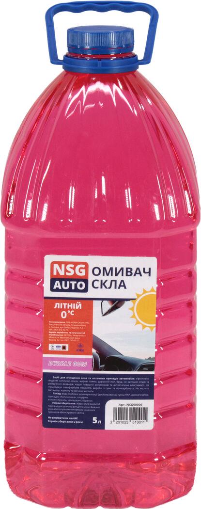 Омыватель стекла летний NSG AUTO Bubble Gum ПЭТ 5 л (NSG00006)