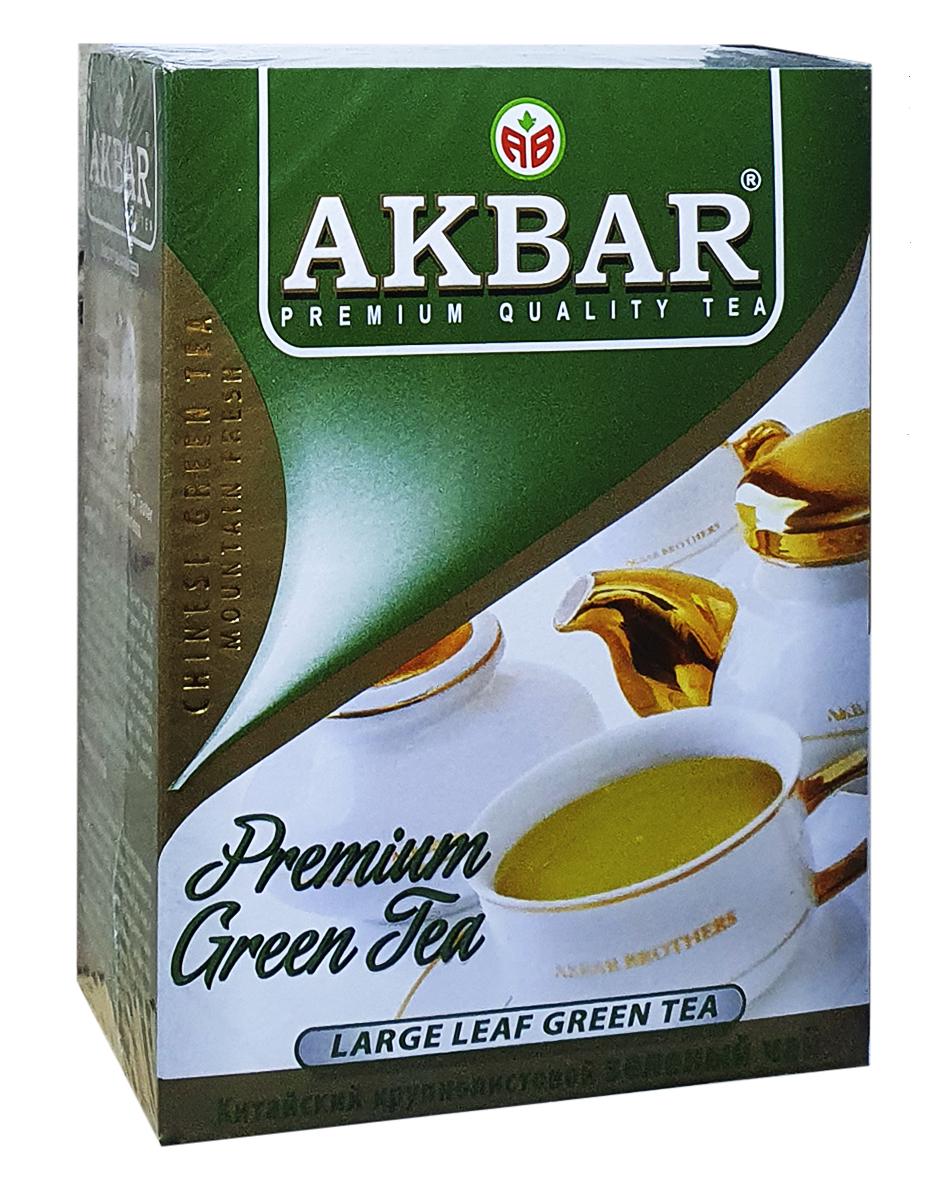Чай зеленый Akbar Premium Green Tea 100 г (54127)