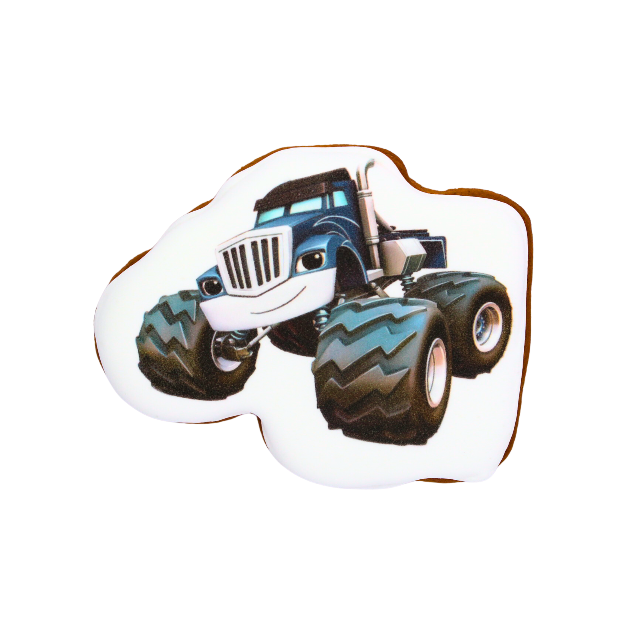 Пряник с принтом Крафт Печиво Блеск и чудо-машинки Крушила 45 г