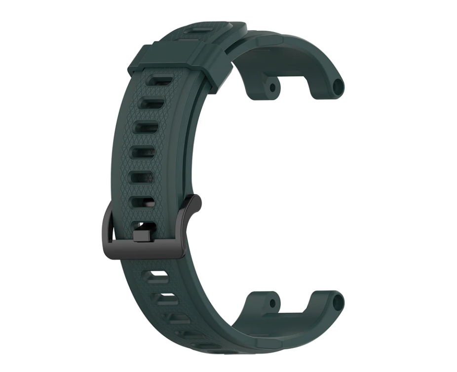 Ремешок силиконовый Primolux для смарт-часов Xiaomi Amazfit T-Rex A1918/T-Rex Pro A2013 Dirty Green