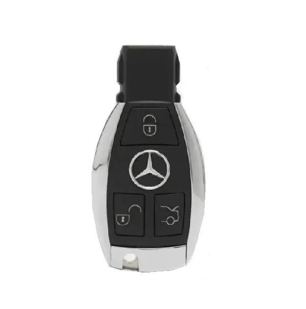 Автоключ со штатной охранной системой Mercedes Benz RK01