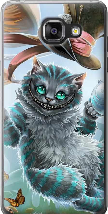 Чехол на Samsung Galaxy A5 (2016) A510F Чеширский кот 2 (3993u-158-42517)