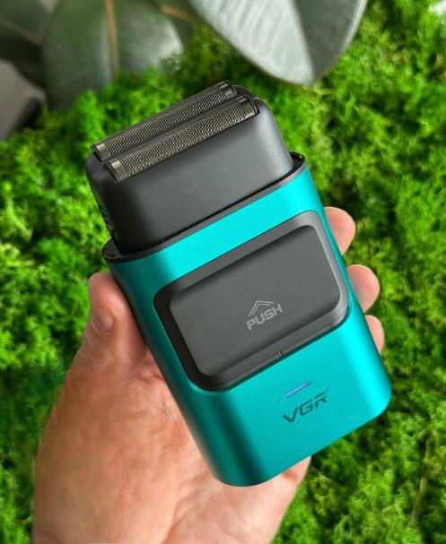 Шейвер-бритва VGR V-307 з металевим корпусом для обличчя та бороди (2104618580) - фото 7 Шейвер-бритва VGR V-307 з металевим корпусом для обличчя та бороди (2104618580) - фото 7