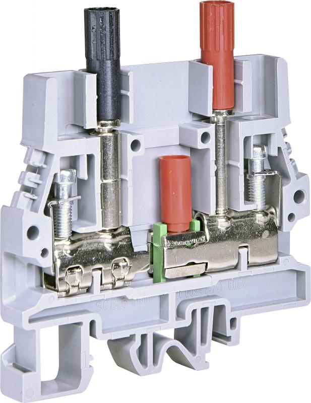 Клема гвинтова набірна ETI ESC-SCB.6/CD з роз'ємом виміру струму 41А 6 мм2 х 69х8х77 мм Сірий (3903222)