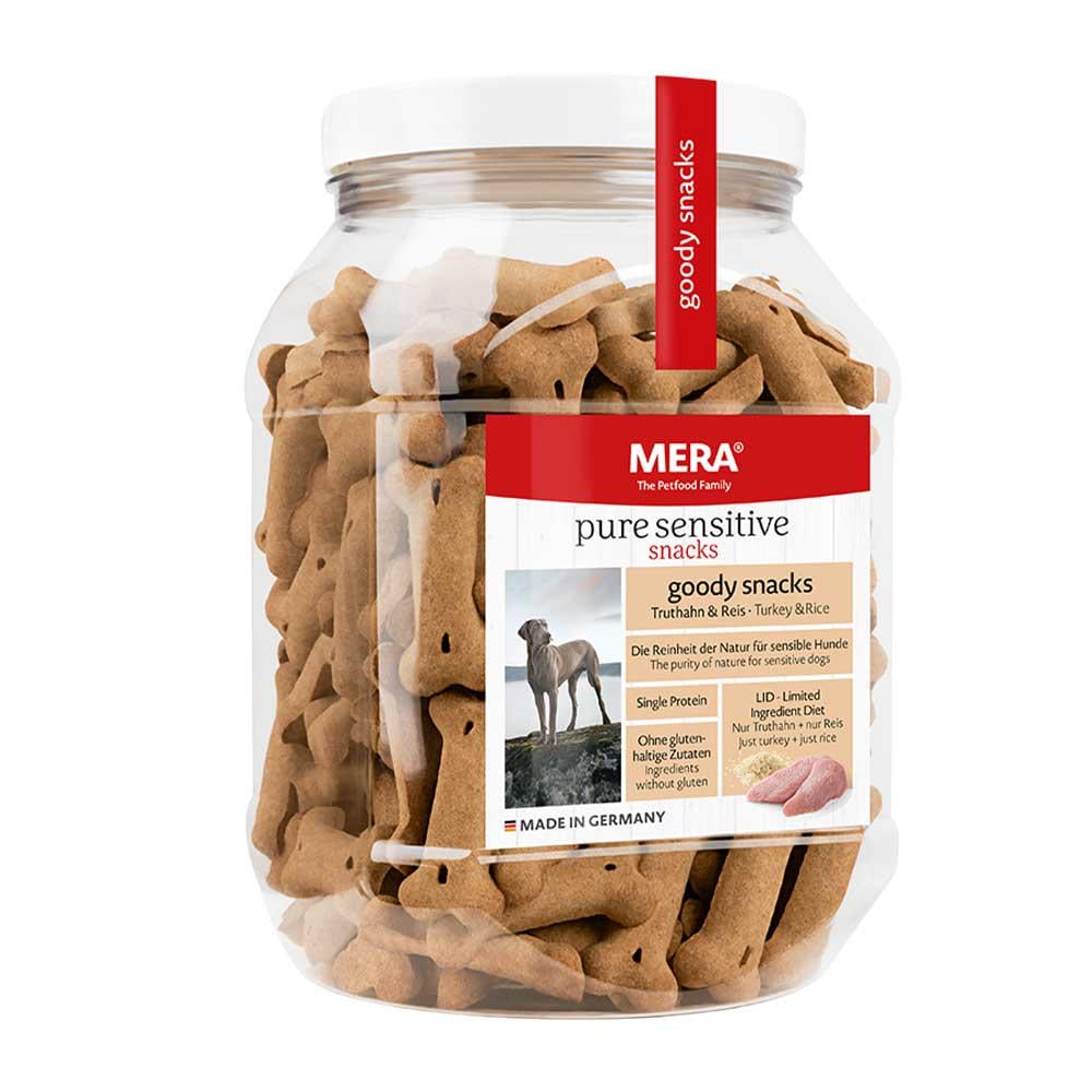 Лакомство для чувствительных собак Mera
good snacks pure sensitive Truthahn & Reis снеки с индейкой и рисом 600 г (99803) Лакомство для чувствительных собак Mera
good snacks pure sensitive Truthahn & Reis снеки с индейкой и рисом 600 г (99803)