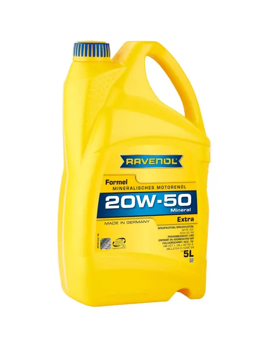 Моторное масло RAVENOL Formel Extra 20W-50 5 л (1113120005)