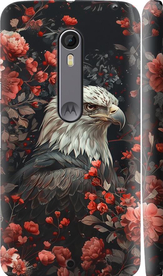 Чехол на Motorola Moto X Style Цветочный страж (6102m-455-42517)