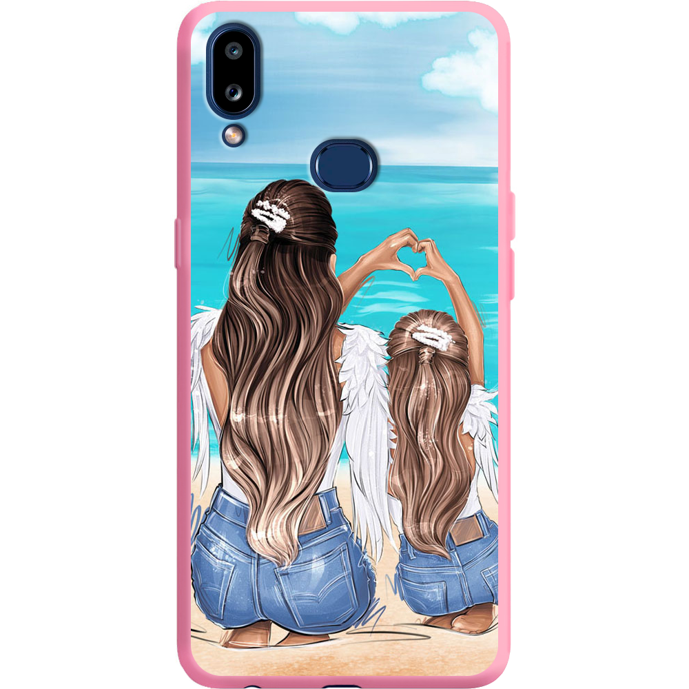 Чехол Boxface Samsung A107 Galaxy A10s Family Vacation Розовый силикон (37944-up2380-42164)