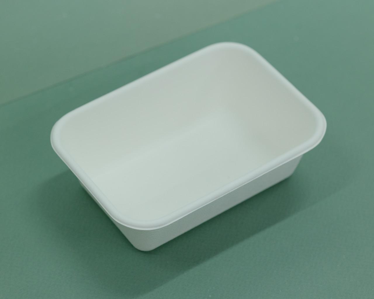 Одноразовый лоток Эко из сахарного тростника 370 мл 50 шт. 13х9 см - фото 2 Одноразовый лоток Эко из сахарного тростника 370 мл 50 шт. 13х9 см - фото 2