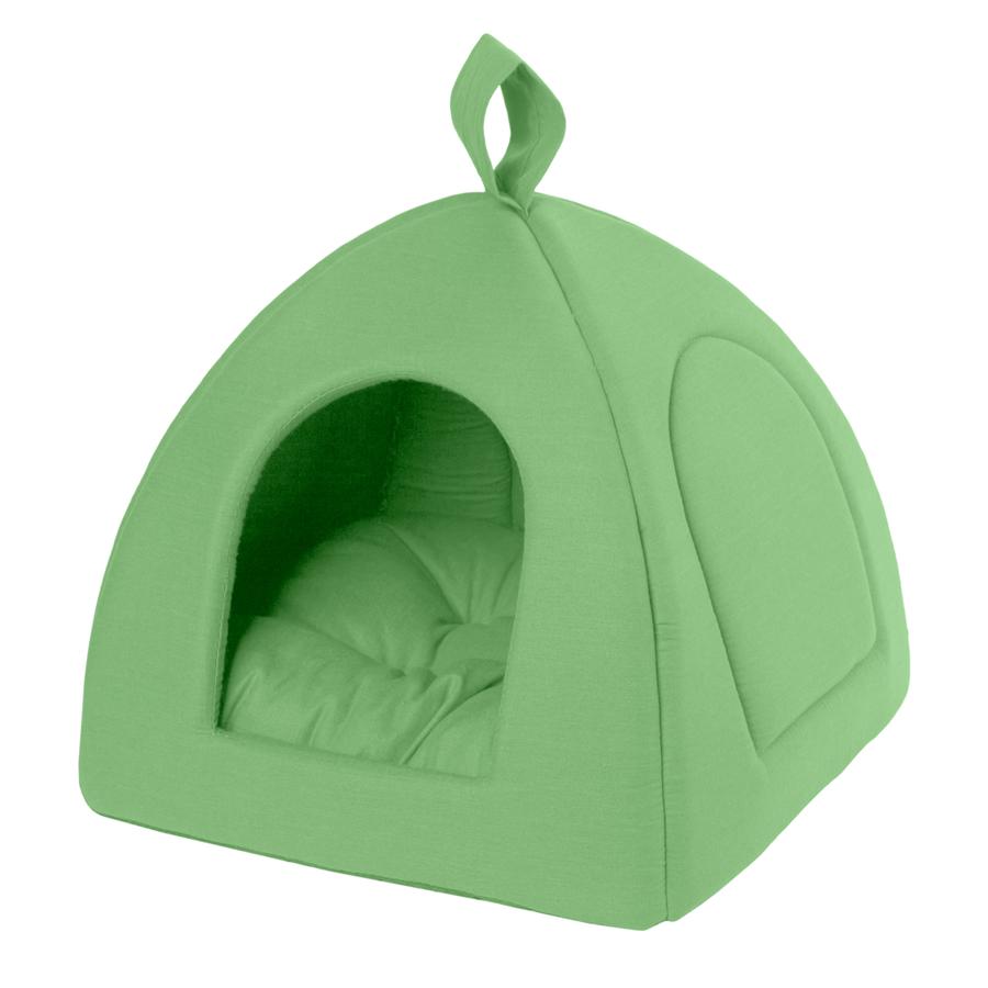 Домик пирамида для собак и котов Collar XXS 35х35х35 см Салатовый