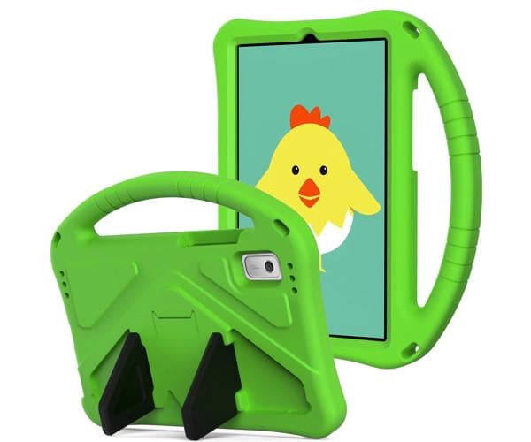 Чехол-накладка Kids with Stand для Lenovo Tab M9 с ручкой Зелёный Чехол-накладка Kids with Stand для Lenovo Tab M9 с ручкой Зелёный