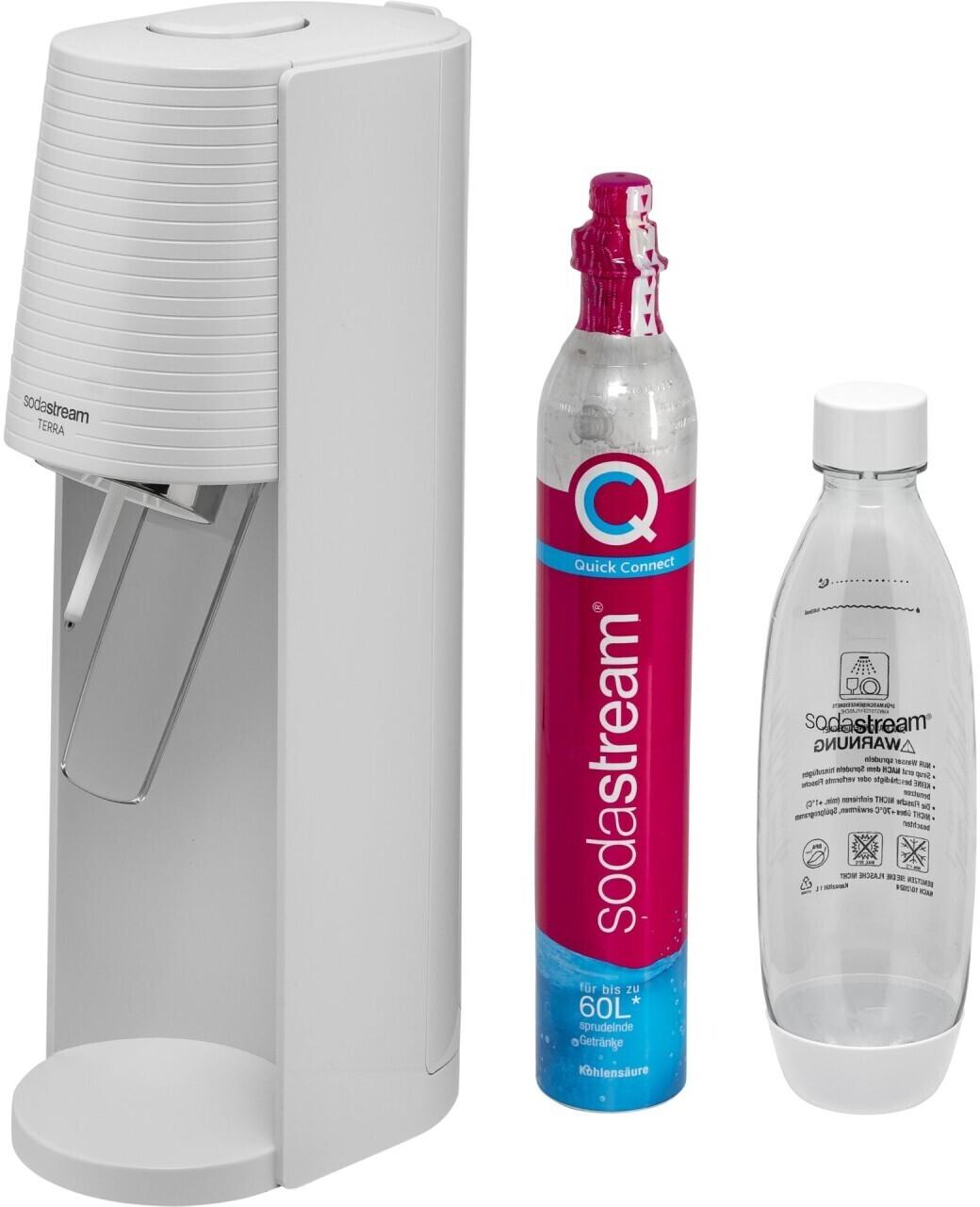 Апарат для газування води Sodastream Terra 1012811410 та 1 пляшка Білий