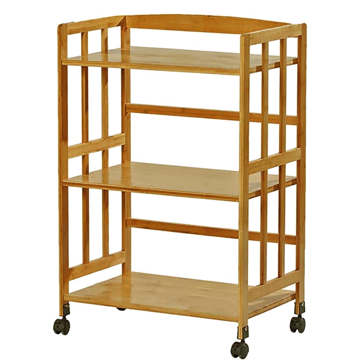 Этажерка на колесах из дерева Талкина 88 Сиена (ЭТА-881405)