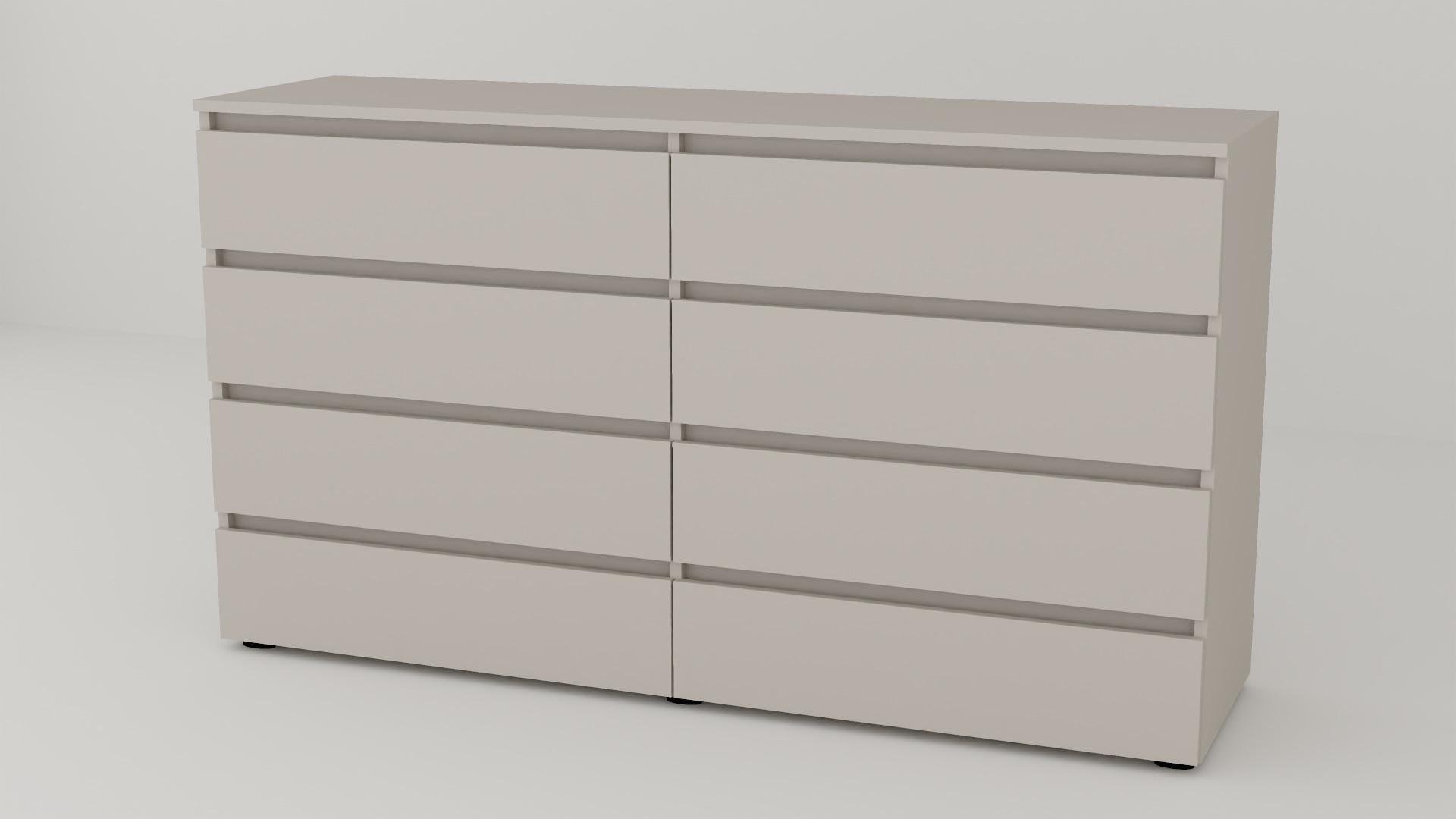 Комод Алекса СН-44/38 160х38х90 см Кашемир