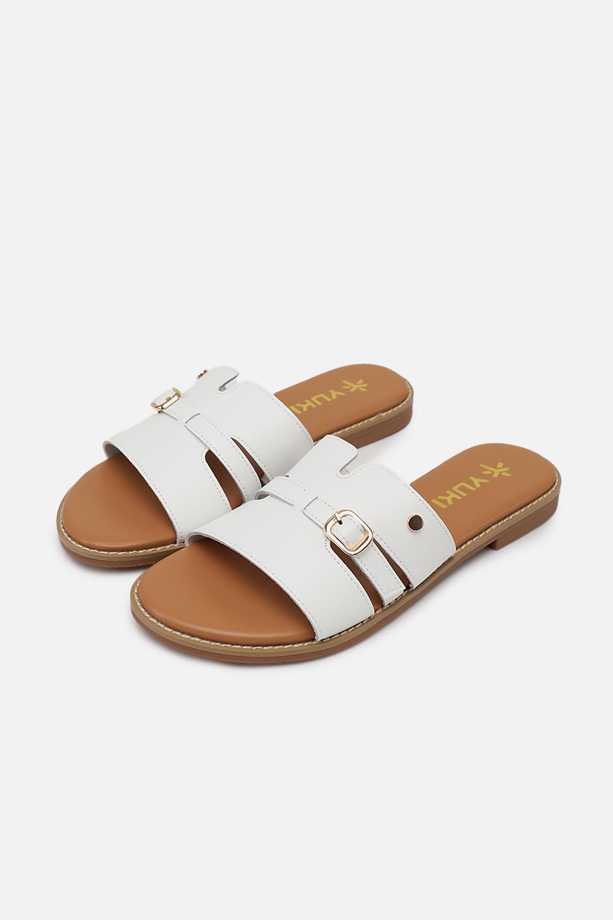 Шлепанцы женские ЦБ-00264122 р. 36 Белый (SKT001030592) - фото 3