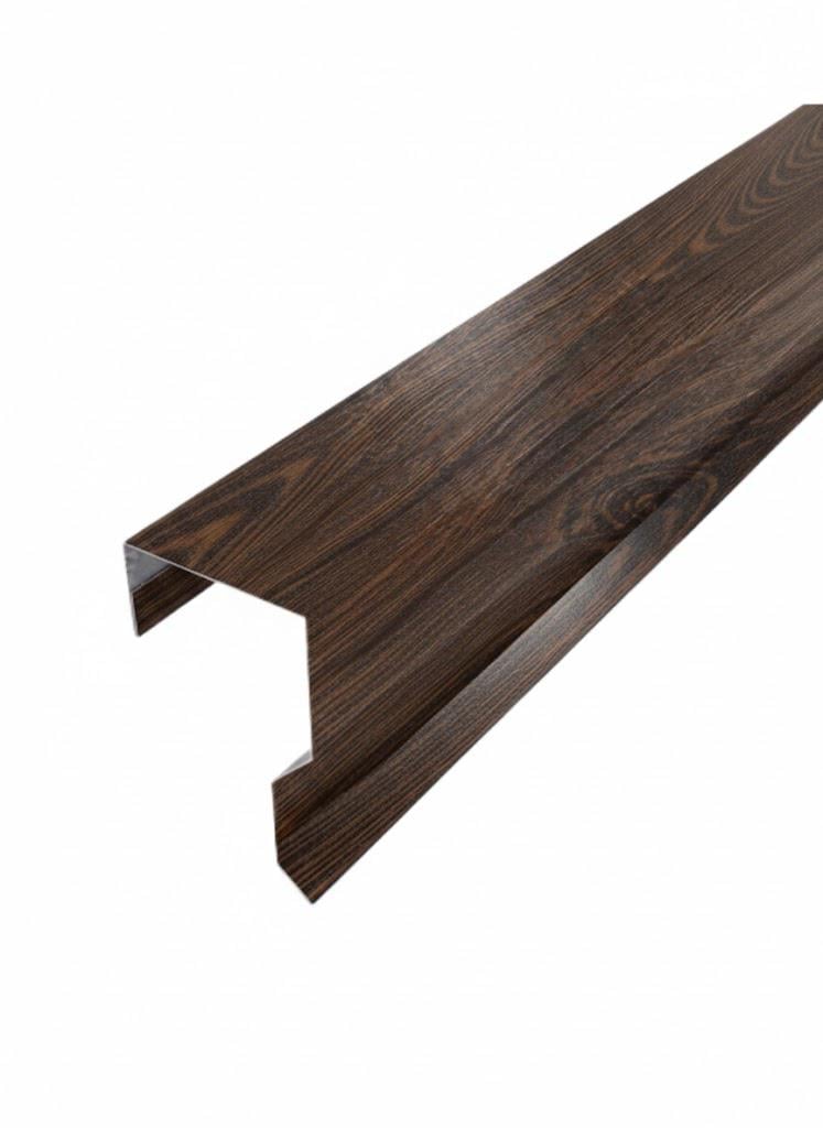 Планка П-образная SIMBUD DVIZ 2 м Темное дерево (31765092)