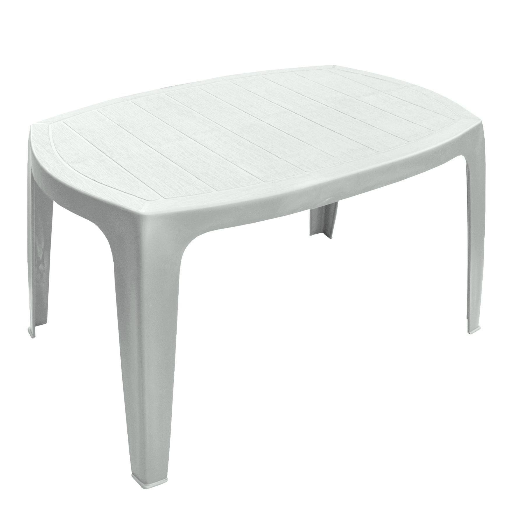 Столик Progarden KAI 75x50x43 см Белый (2331)