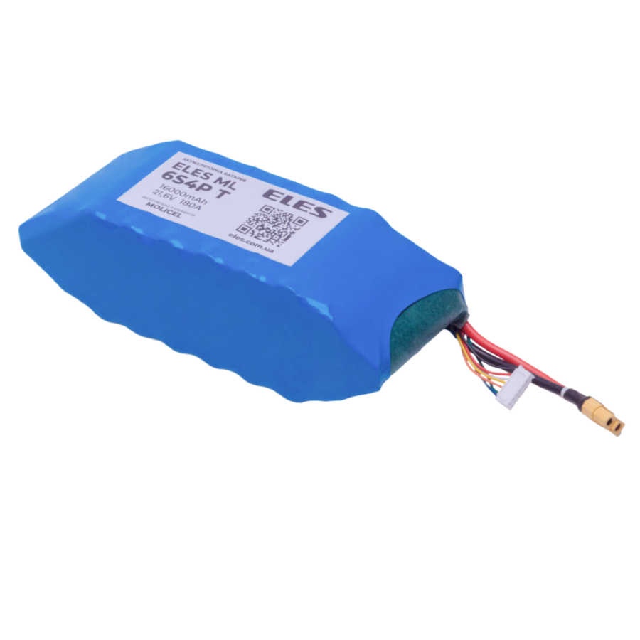 Батарея аккумуляторная ELES ML 6S4P 16000 mAh 21,6V 180А (1393416912) - фото 4