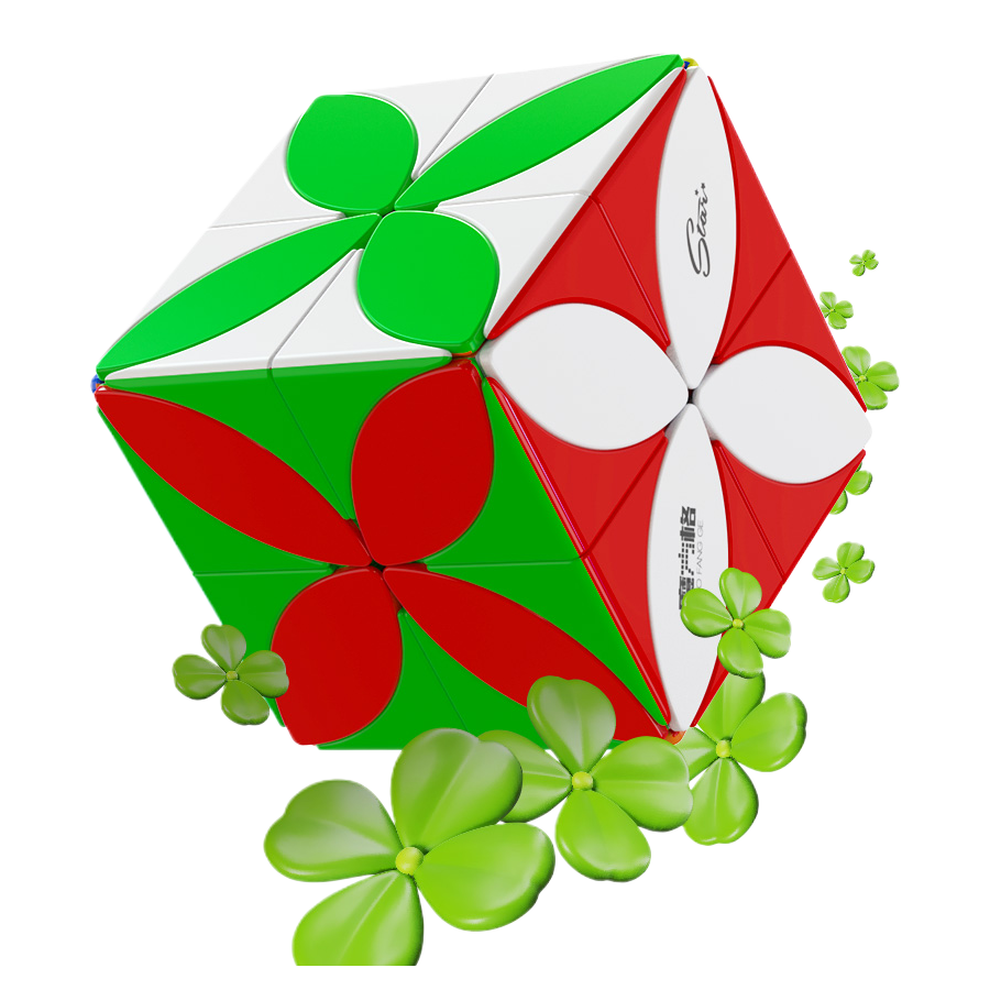 Головоломка клевер куб плюс Clover Cube Plus 2x2 QiYi MoFangGe 2х2 (137794) - фото 9 Головоломка клевер куб плюс Clover Cube Plus 2x2 QiYi MoFangGe 2х2 (137794) - фото 9