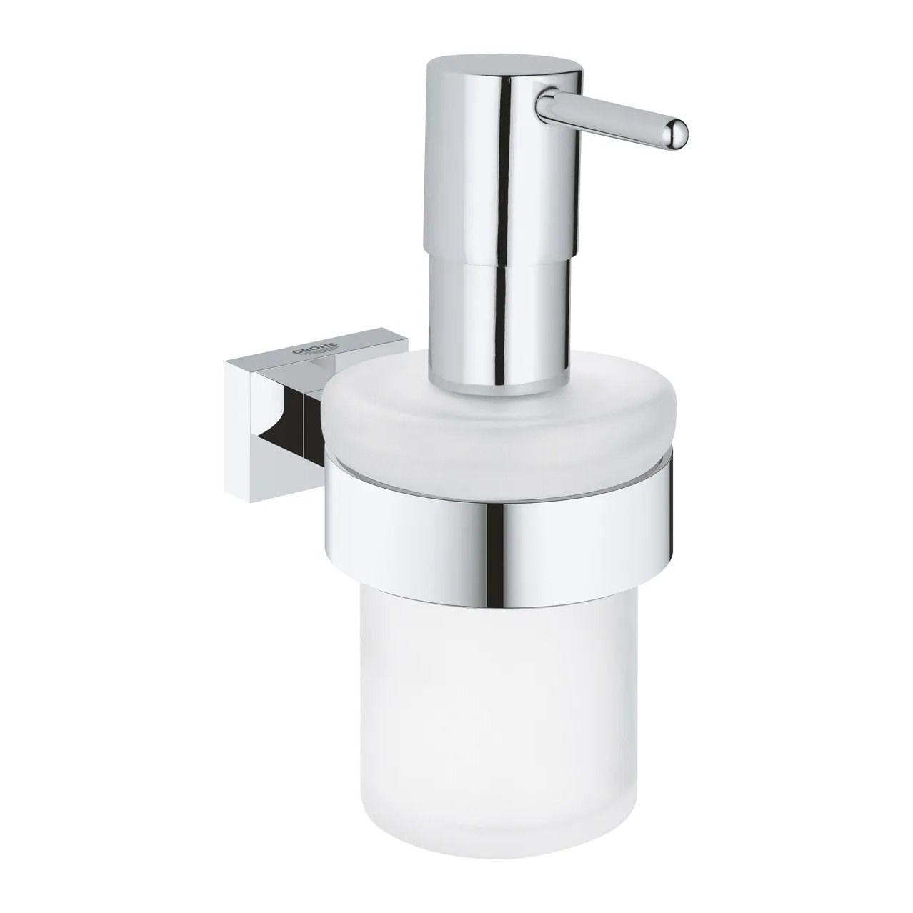 Дозатор для жидкого мыла Grohe Essentials Cube настенный Хром (40756001)