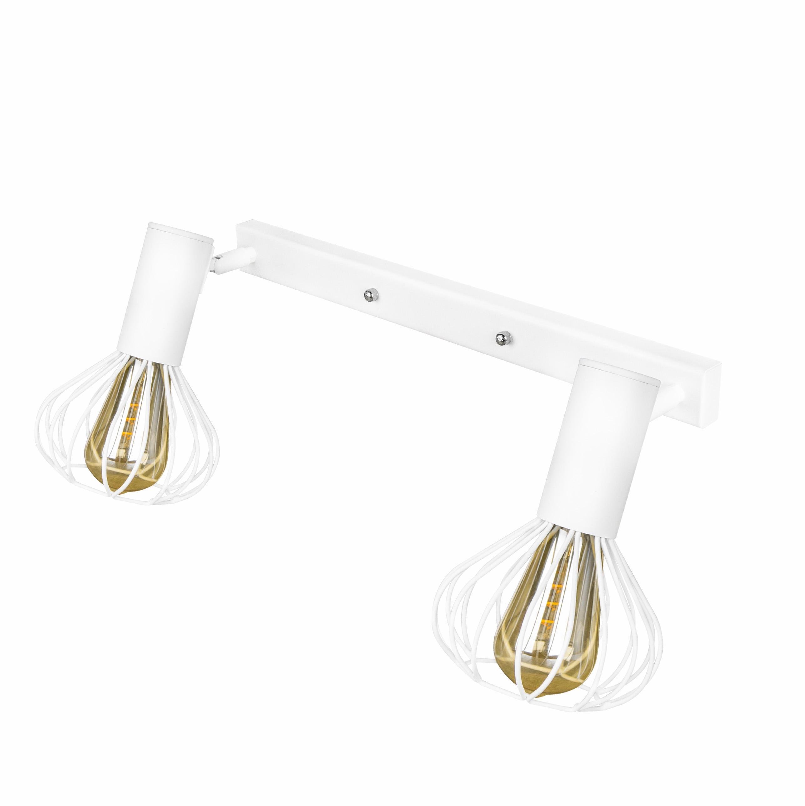 Светильник лофт настенно-потолочный MSK ELECTRIC Lotus NL 14151-2 WH