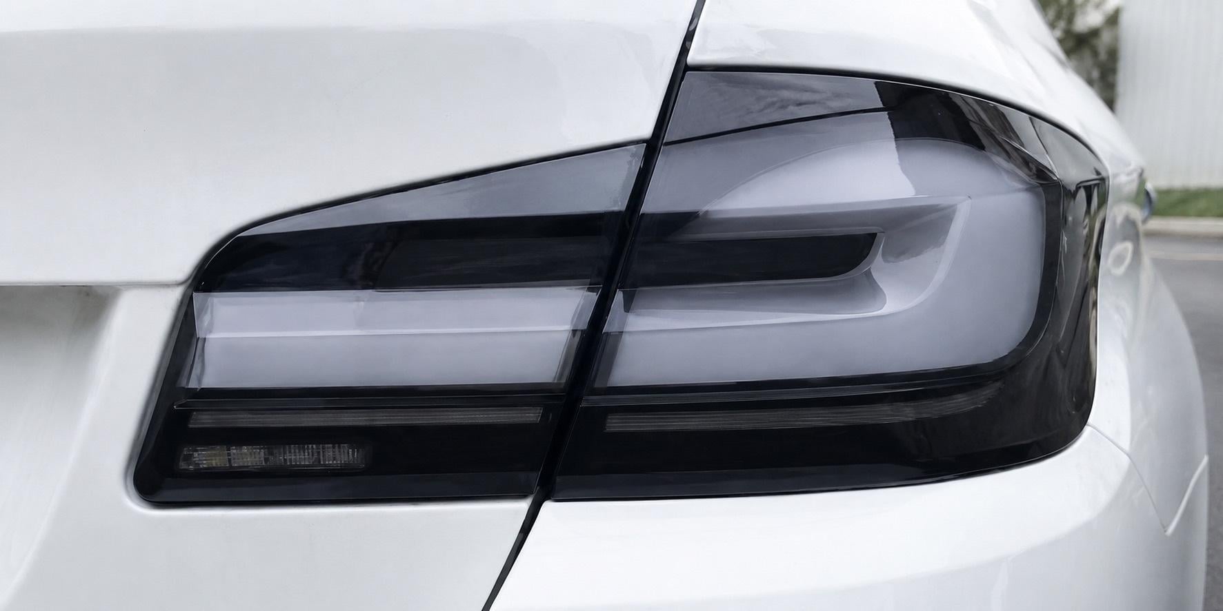 Стопи-ліхтарі задні дизайн LCI GBT для BMW 5 серія F10/F11 2010-2016 рр. полікарбонат Червоний