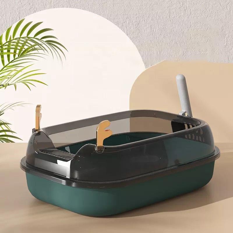 Туалет для кішок ELE PET з лопаткою 36x50x18 см Зелений (1736461262) - фото 2 Туалет для кішок ELE PET з лопаткою 36x50x18 см Зелений (1736461262) - фото 2