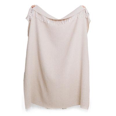 Плед аманда 140x200 см Бежевый - фото 2 Плед аманда 140x200 см Бежевый - фото 2