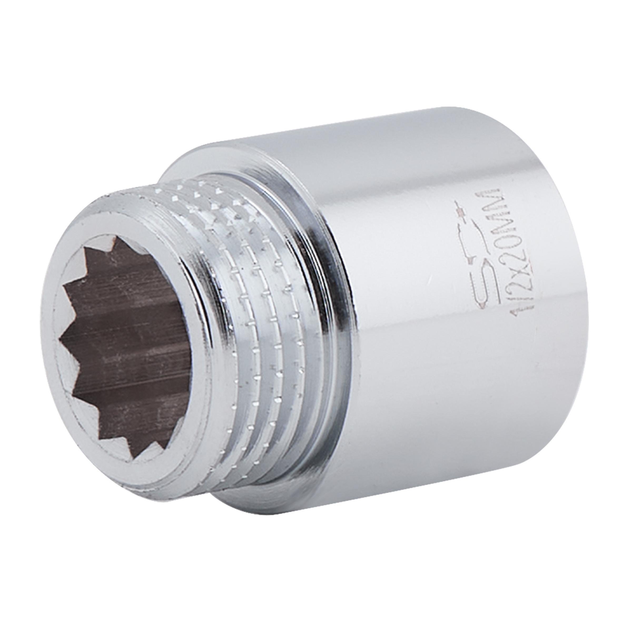 Удлинитель SD Plus 20 мм х 1/2" SD1301520 Хром (22354241)