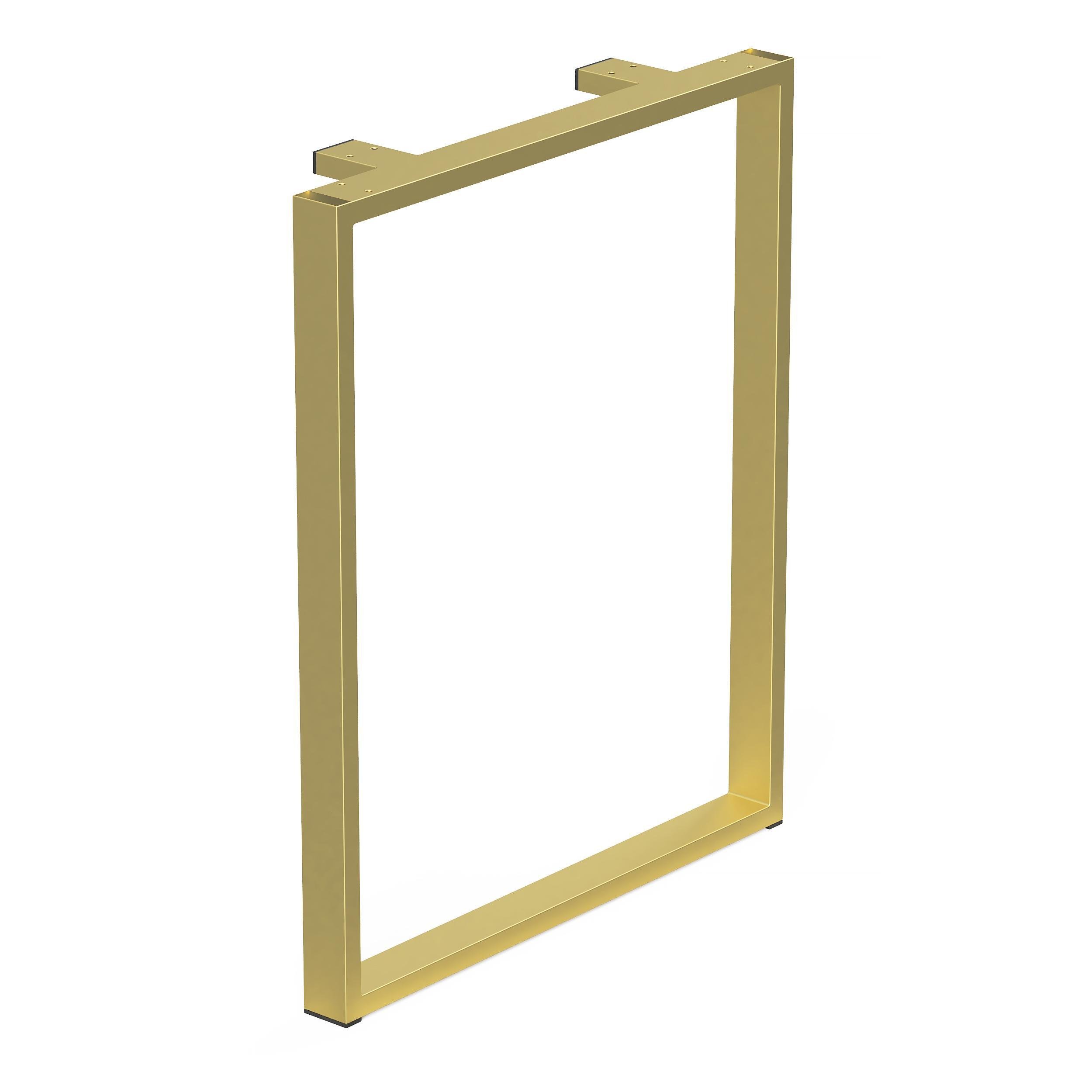 Опора для столу з металу 600х110 мм H 730 мм Золотий (1183) Опора для столу з металу 600х110 мм H 730 мм Золотий (1183)