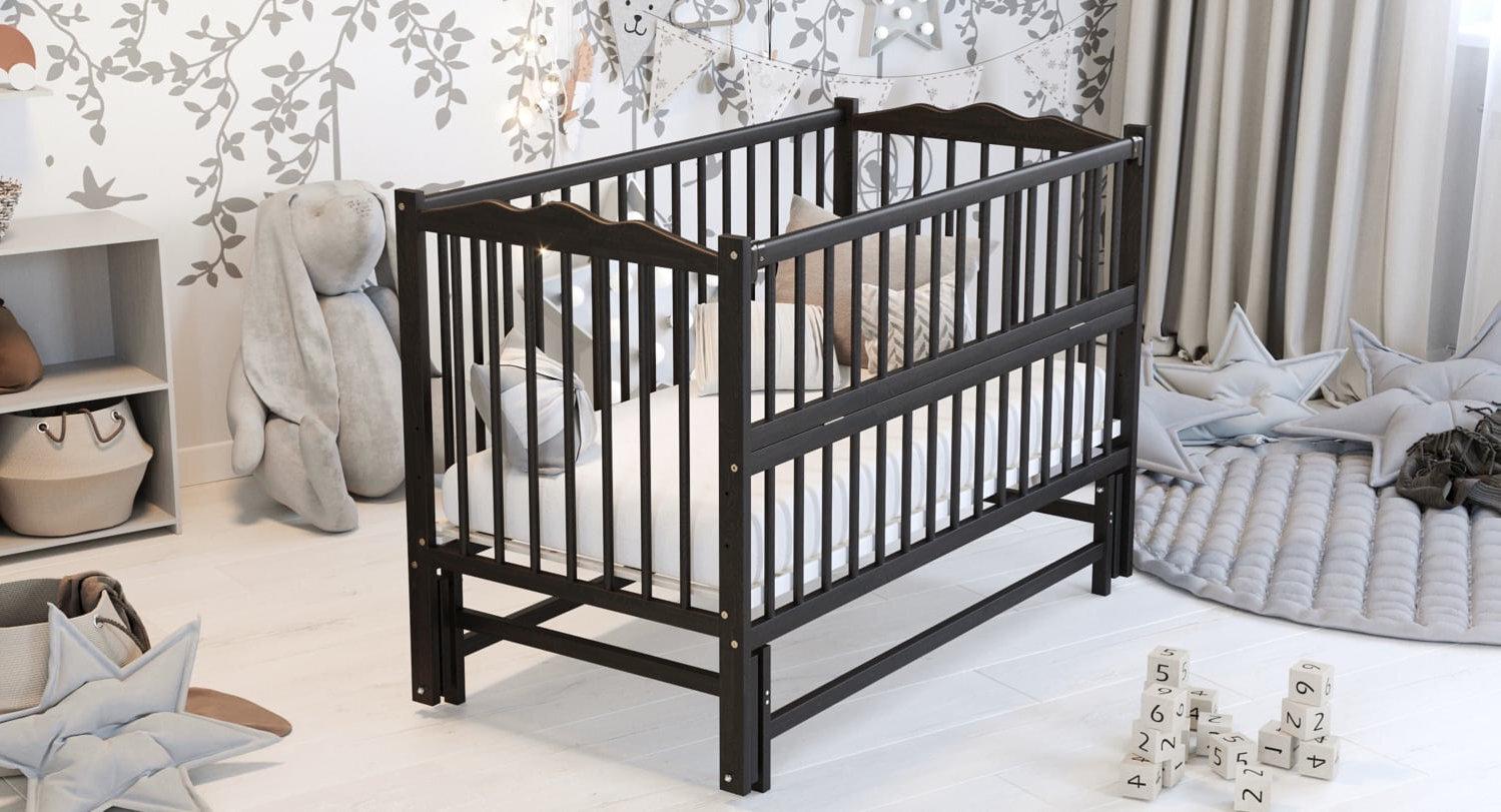 Дитяче ліжко Дубик-М Веселка Венге - фото 1