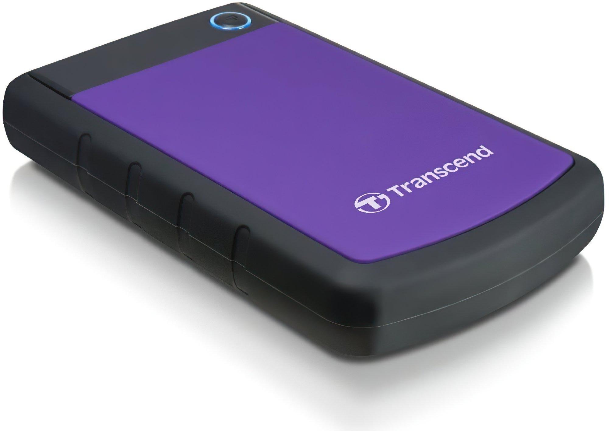 Зовнішній жорсткий диск Transcend StoreJet 25H3 4 TB (TS4TSJ25H3P)