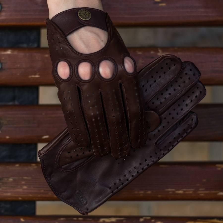 Перчатки мужские Alpa Gloves 941-18 автомобильные натуральная кожа р. 8,5 Коричневый (28334825) - фото 6 Перчатки мужские Alpa Gloves 941-18 автомобильные натуральная кожа р. 8,5 Коричневый (28334825) - фото 6