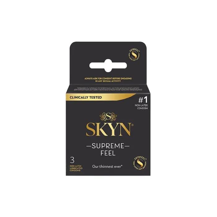 Презервативы SKYN Supreme Feel безлатексный полиизопрен 3 шт. (S103568)