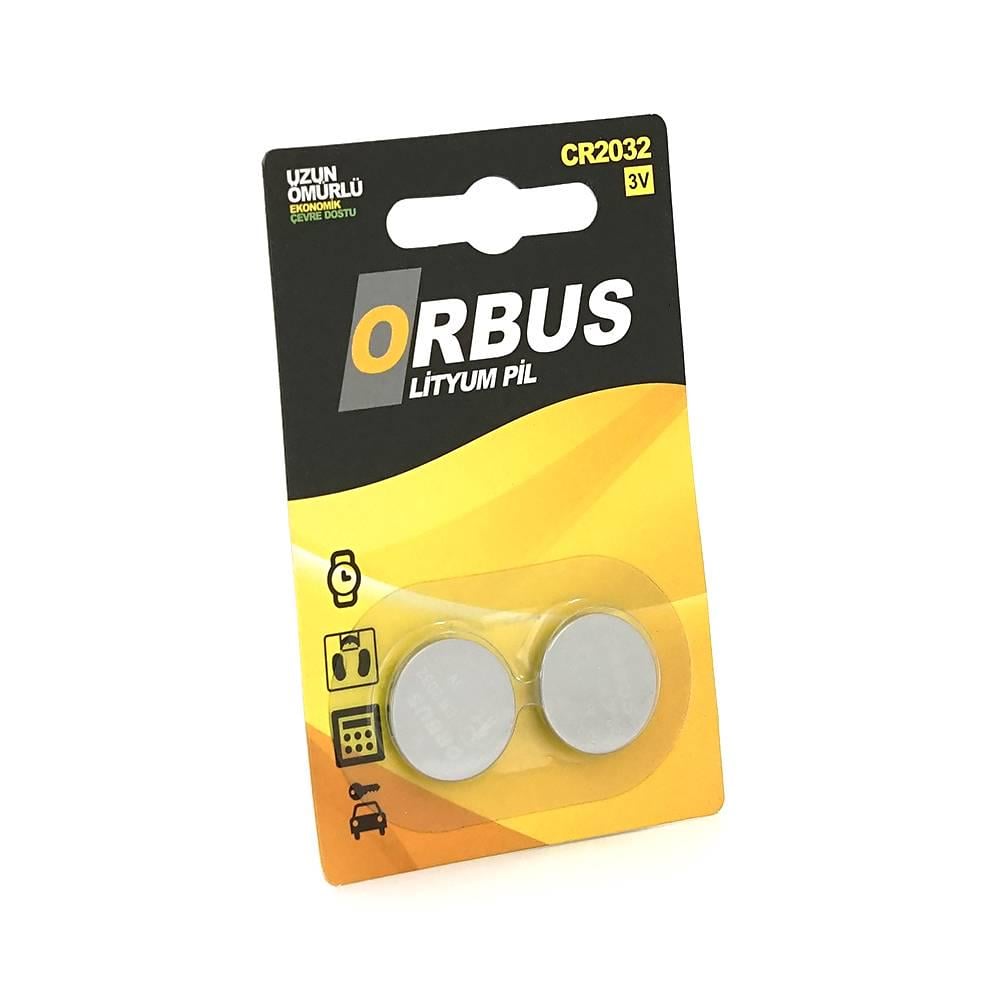 Батарейка літієва Orbus CR2032 у блістері 2 шт. (30165)