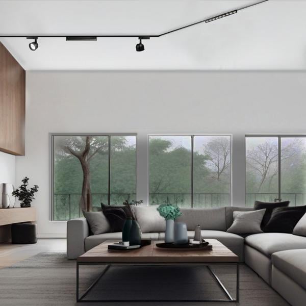 Світильник Videx трековий 8,5 W/4000 K/48 V Black (LA76B) - фото 9